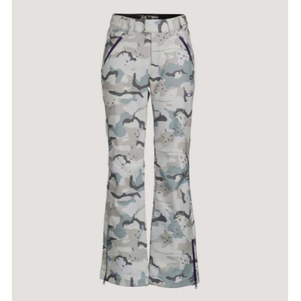 NWOT OAKLEY Softshell Pants With Fleece camo grey